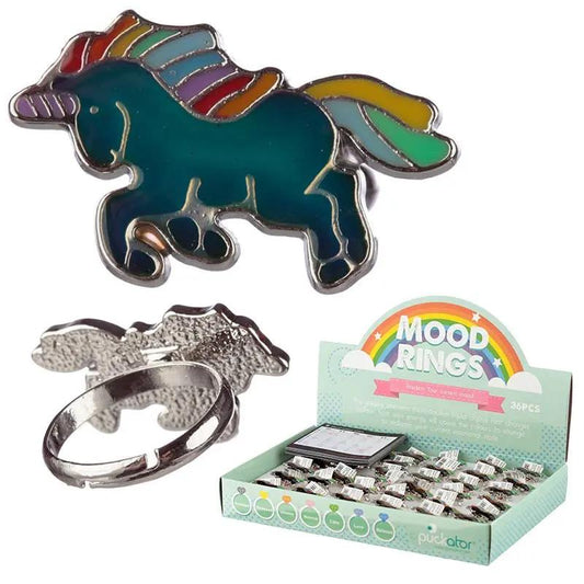 Enchanted Rainbow Unicorn Mood Ring Puckator EU