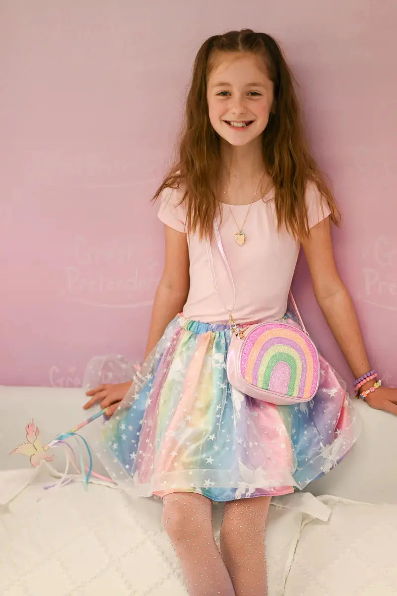 Enchanted Unicorn Skirt & Wand Set Great Pretenders