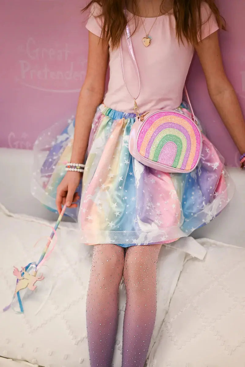 Enchanted Unicorn Skirt & Wand Set Great Pretenders