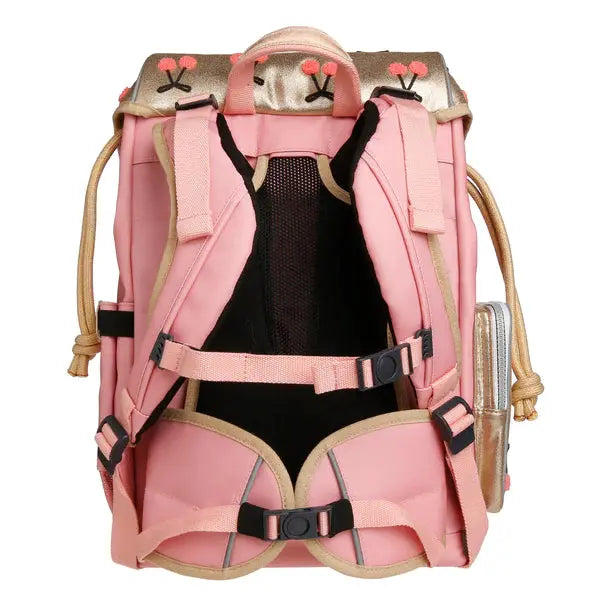 Ergonomic School Backpack Cherry Pompon Jeune Premier
