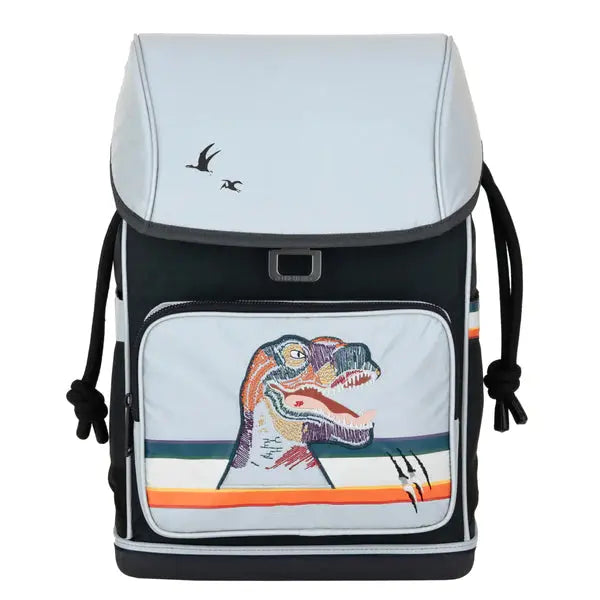 Ergonomic School Backpack - Reflectosaurus Jeune Premier
