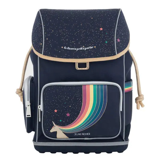 Ergonomic School Backpack - Unicorn Gold Jeune Premier