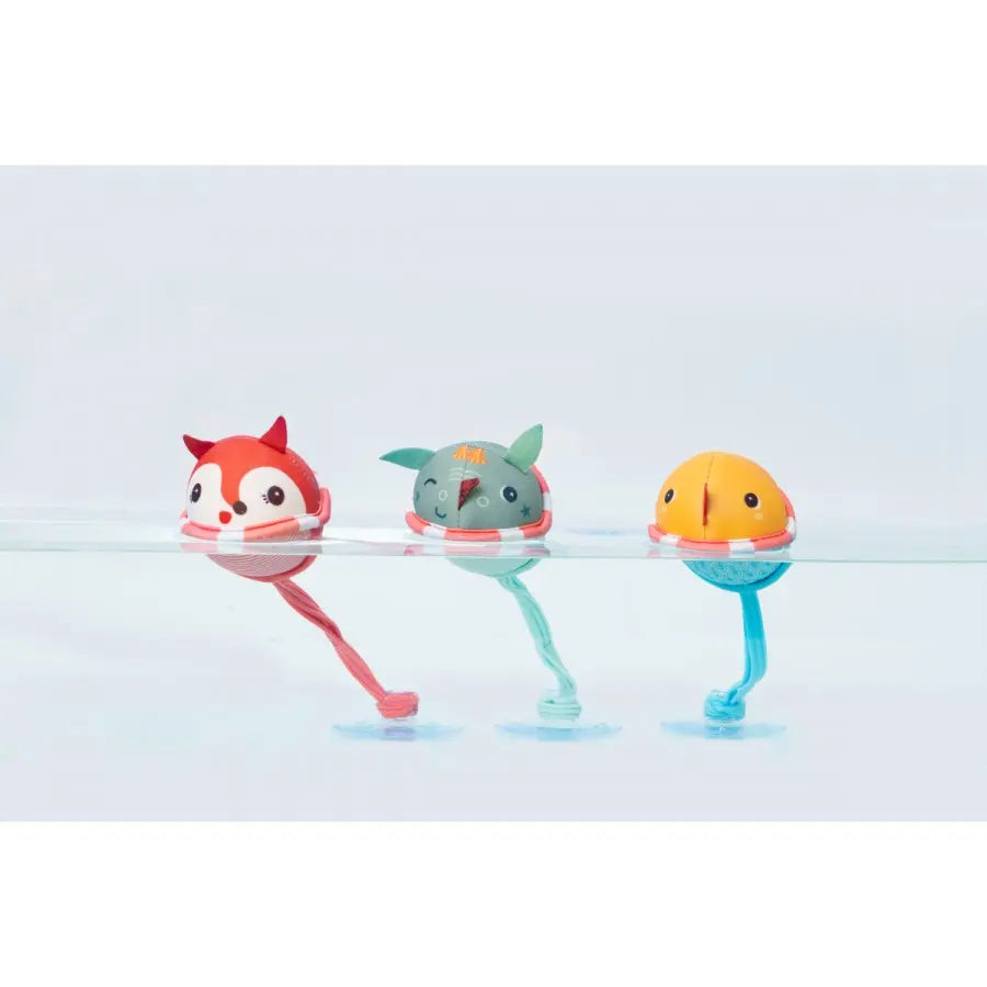 Expand 3 bath balls Lilliputiens