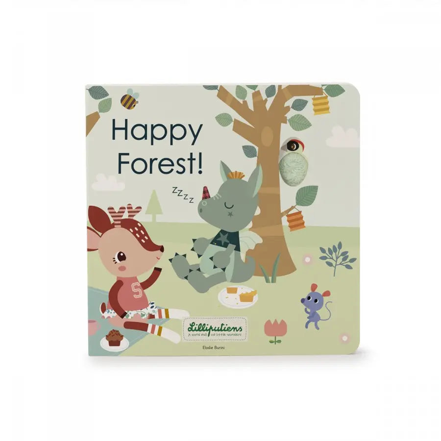 Expand Touch and sound book "Happy Forest Lilliputiens