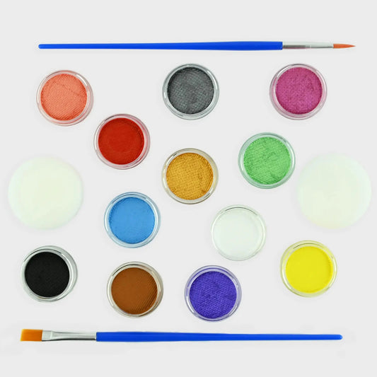 FACE PAINT 12 COLOURS Den Goda Fen