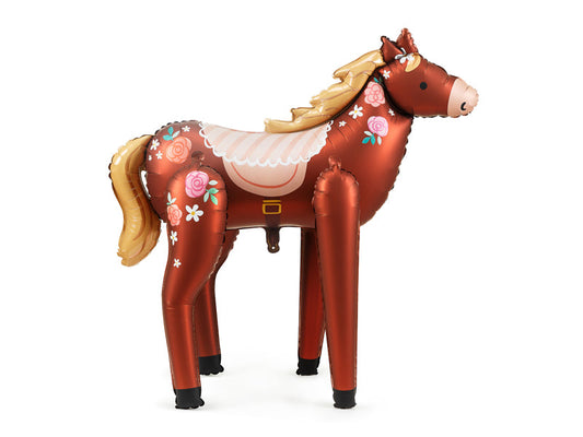 Foil balloon horse, 110 x 126 cm, mix (FB229)