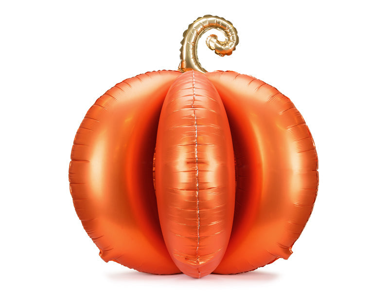 Standing Foil Balloon 3D Pumpkin, 90x90 cm, orange (FB299-005)