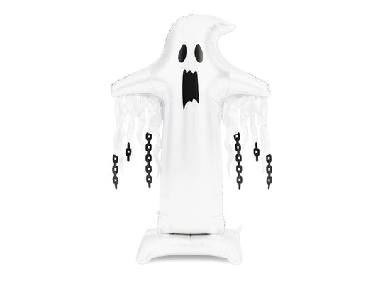 Foil Standing Balloon Ghost XXL, 109x165 cm, white (FB426)