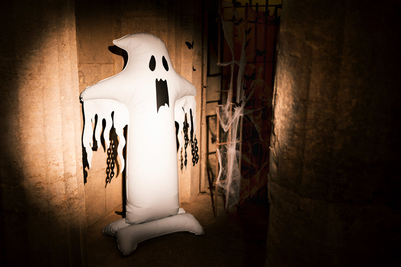 Foil Standing Balloon Ghost XXL, 109x165 cm, white (FB426)