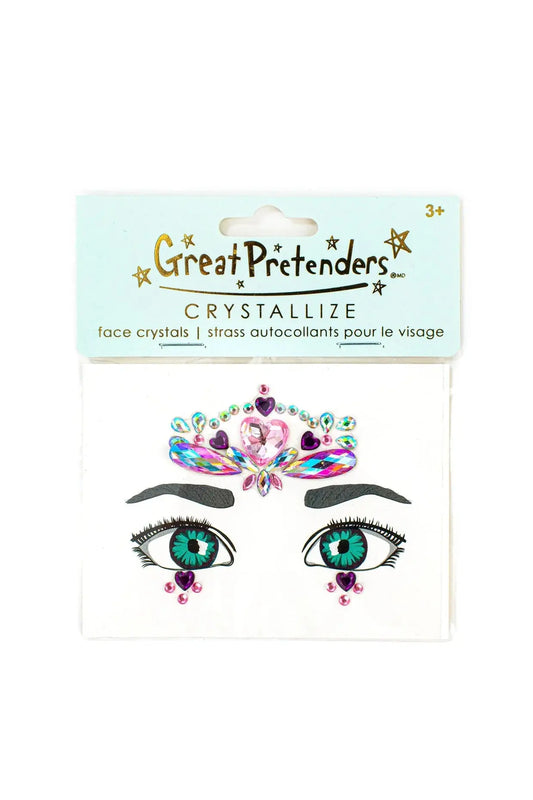 Face Crystals - Hearts Set Great Pretenders