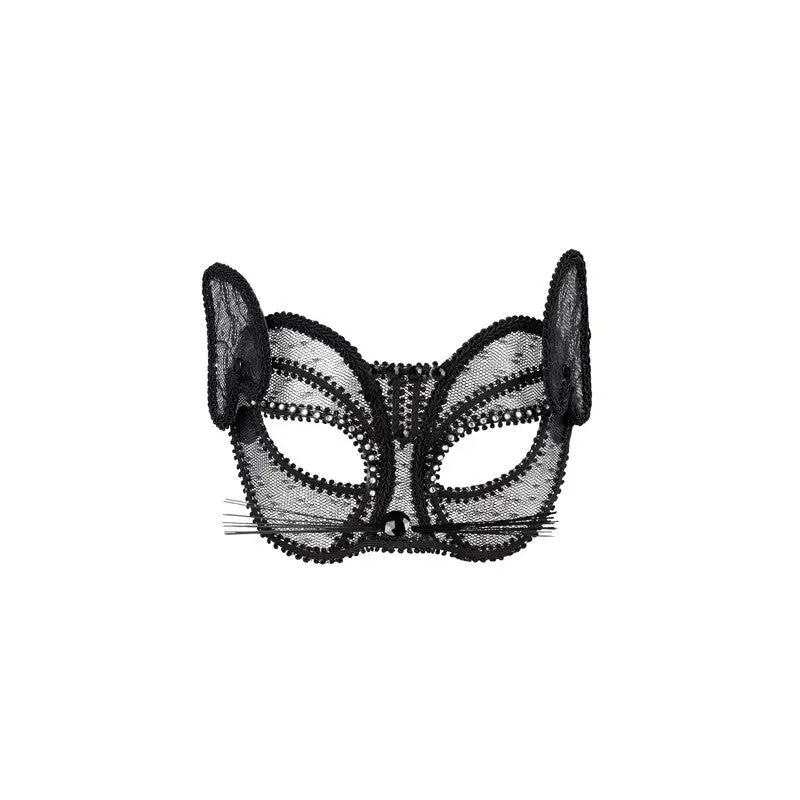 Face Mask Cat - Black Cotillons D Alsace