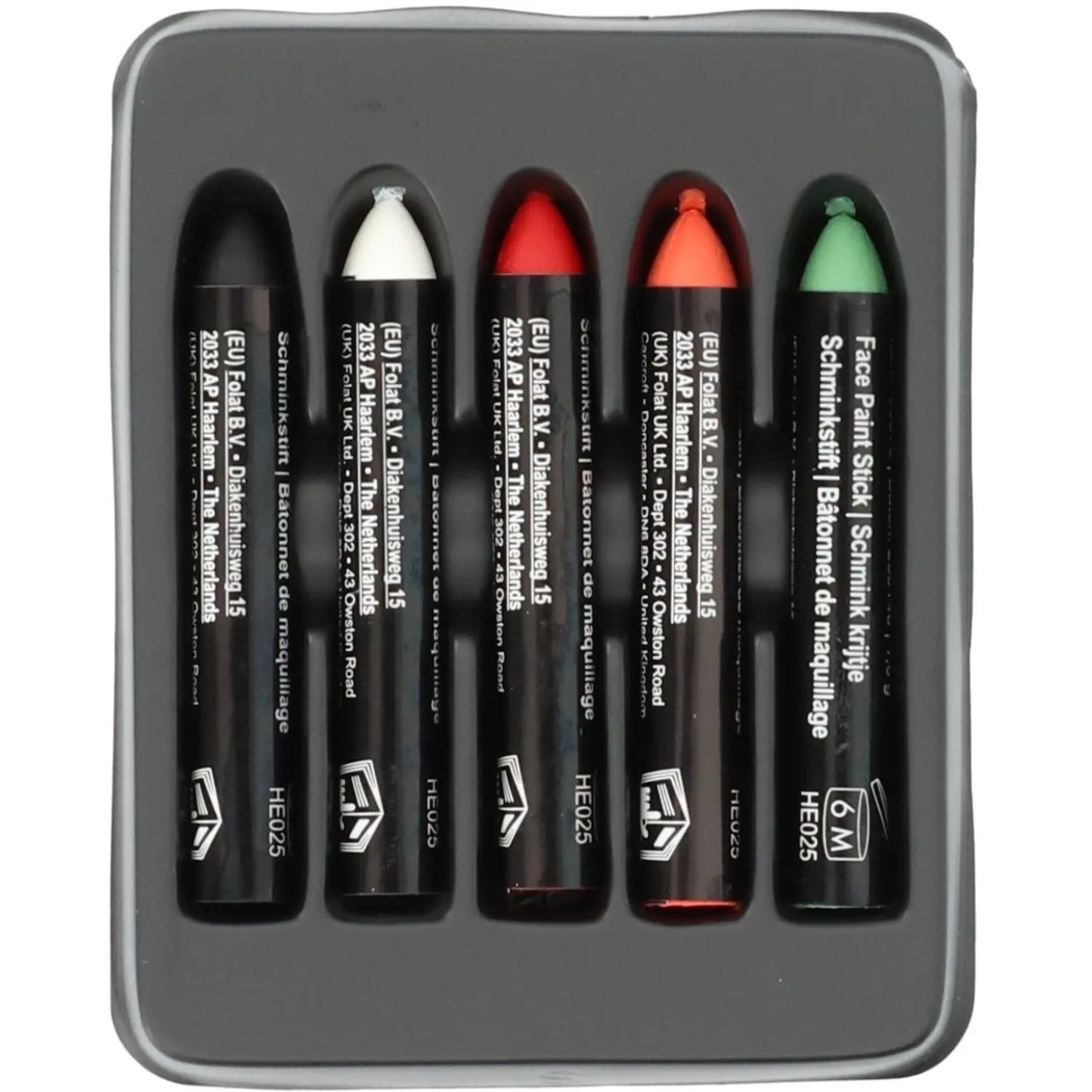 Face Paint Crayons - Halloween BoOo! - 5 pieces Folat
