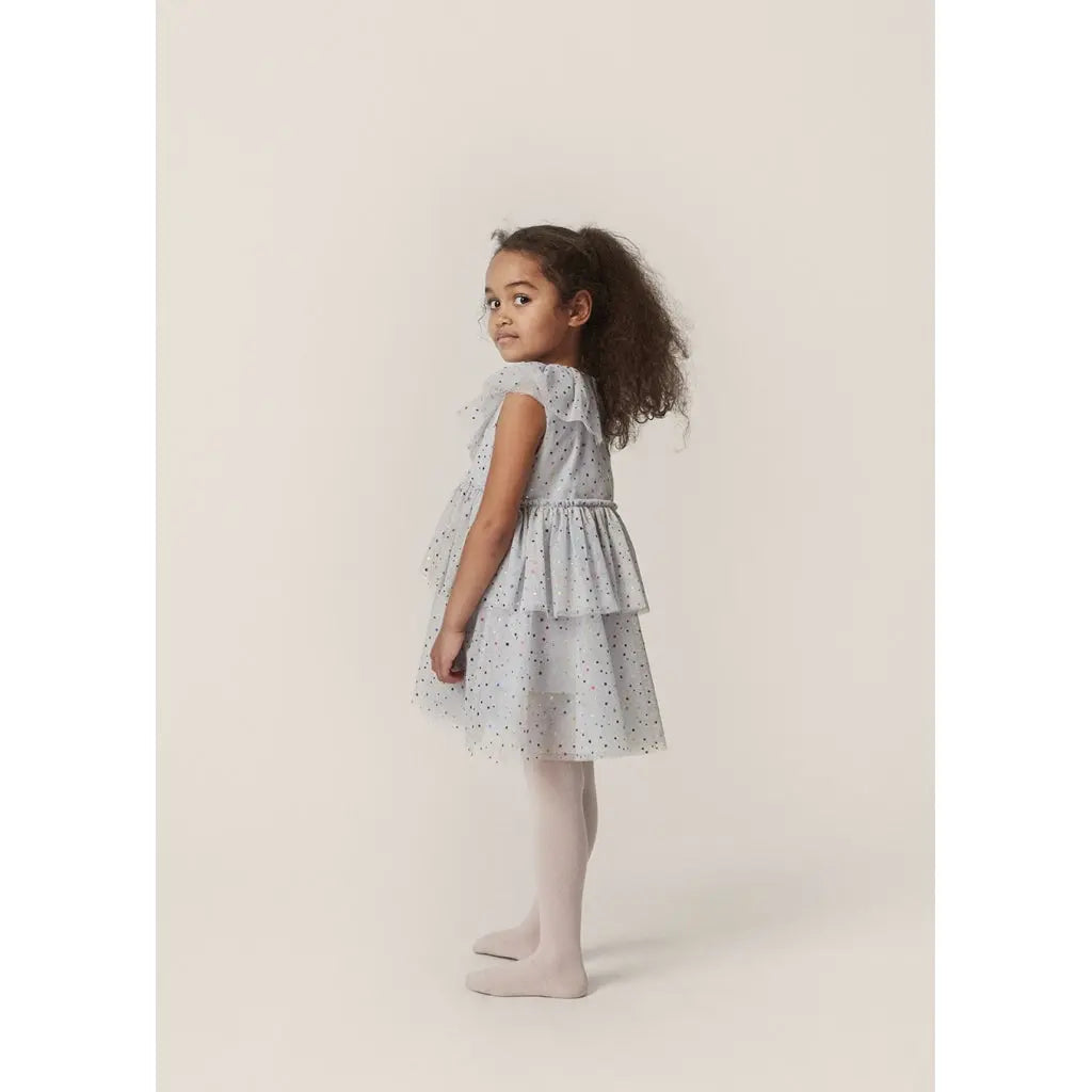 Fairy Dress Gray with stars Konges Slojd