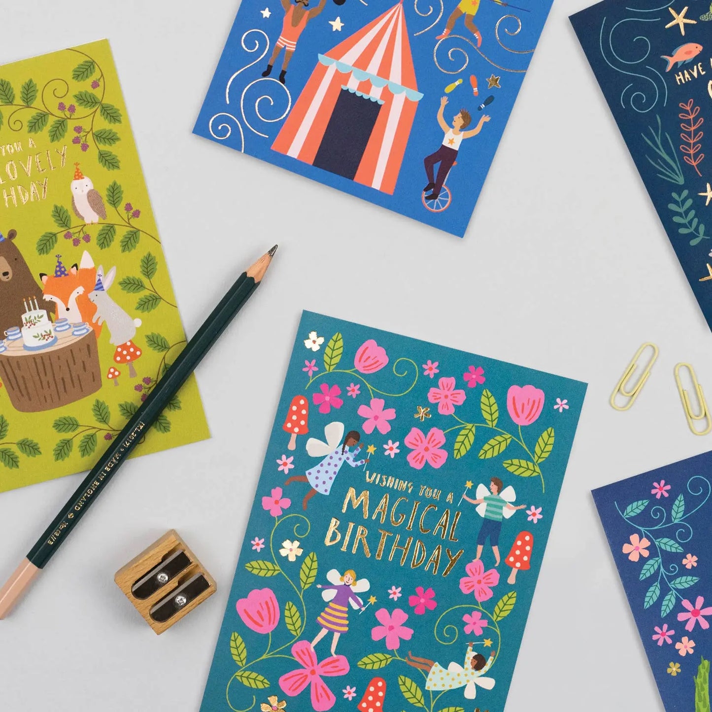 Fairy Garden Birthday Card | Kid’s Card | Child’s Birthday Mifkins