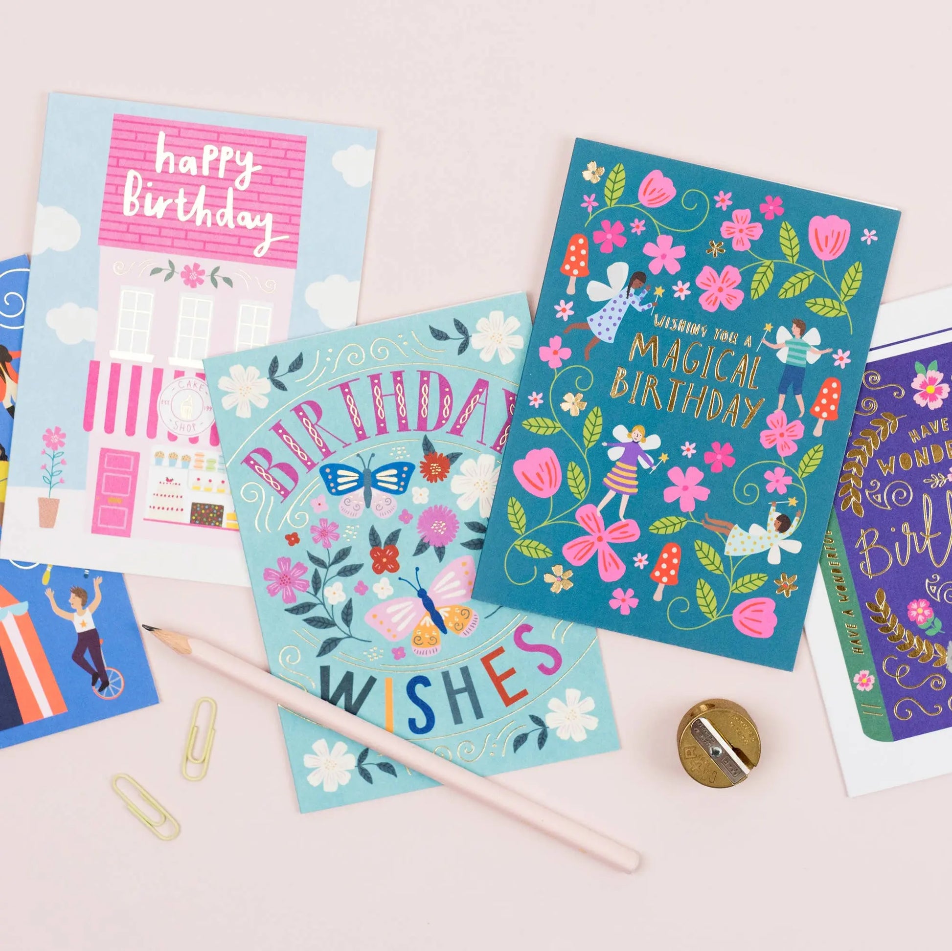 Fairy Garden Birthday Card | Kid’s Card | Child’s Birthday Mifkins