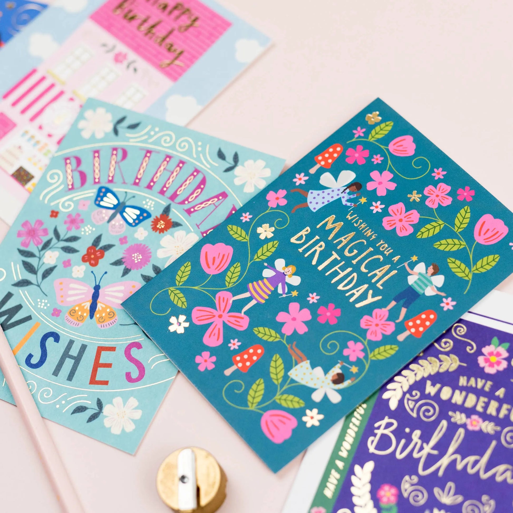 Fairy Garden Birthday Card | Kid’s Card | Child’s Birthday Mifkins