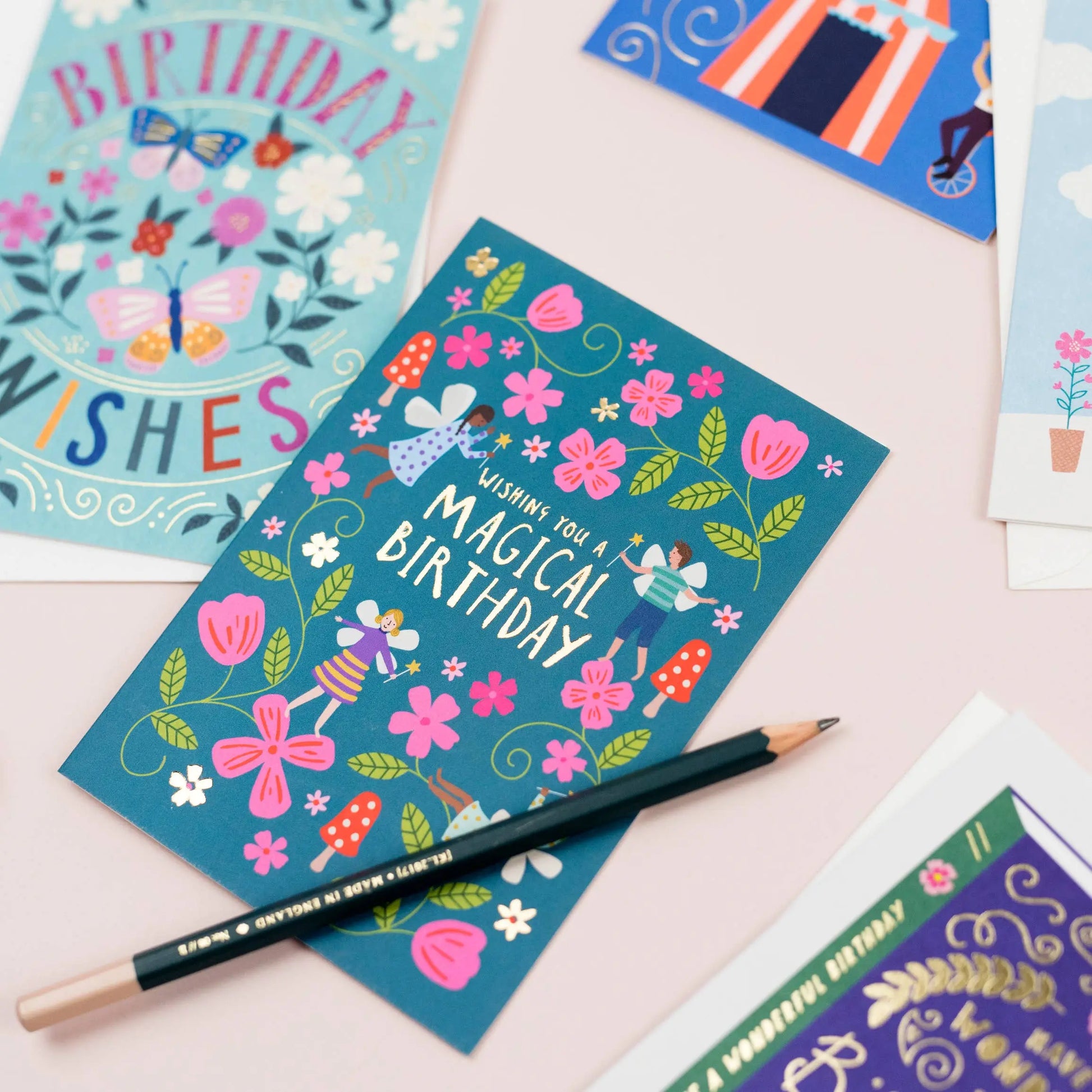 Fairy Garden Birthday Card | Kid’s Card | Child’s Birthday Mifkins