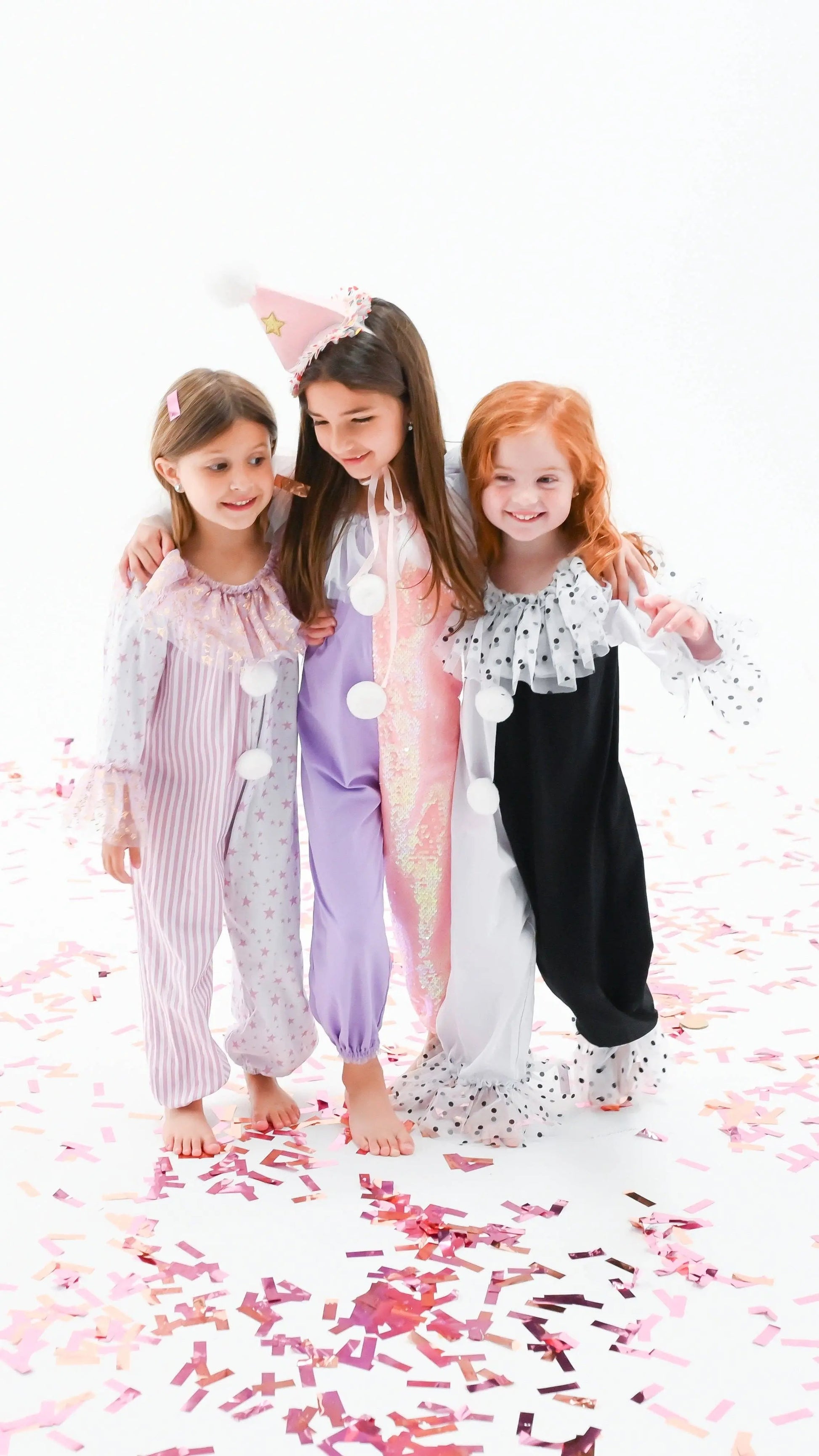 Fancy Shmancy Baby - Black & white clown costume: 2t (ships week 1 of August) Fancy Shmancy Baby