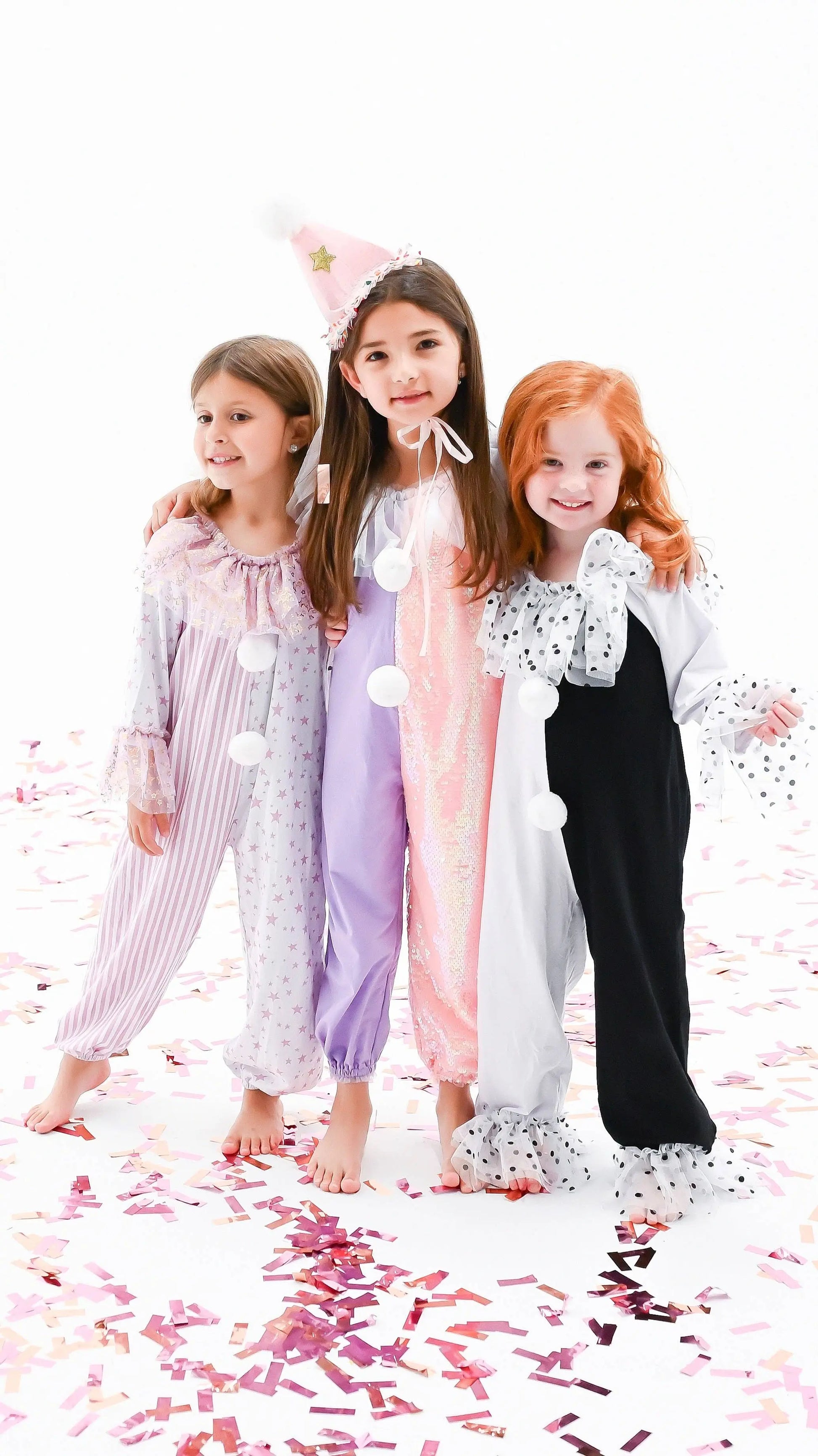 Fancy Shmancy Baby - Black & white clown costume: 2t (ships week 1 of August) Fancy Shmancy Baby