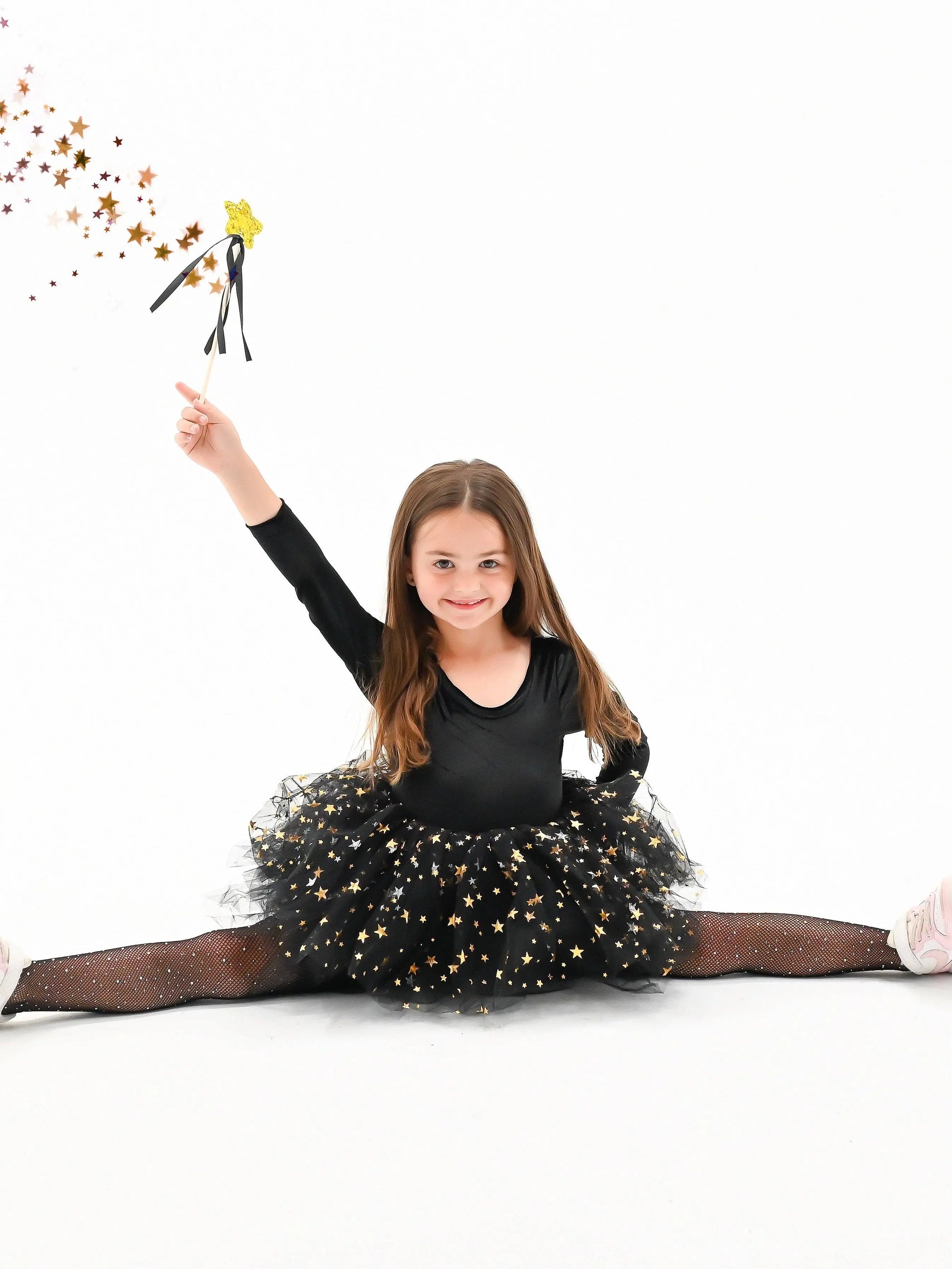 Fancy Shmancy Baby - Black whimsical witch: 6 years (ships week 1 of August) Fancy Shmancy Baby