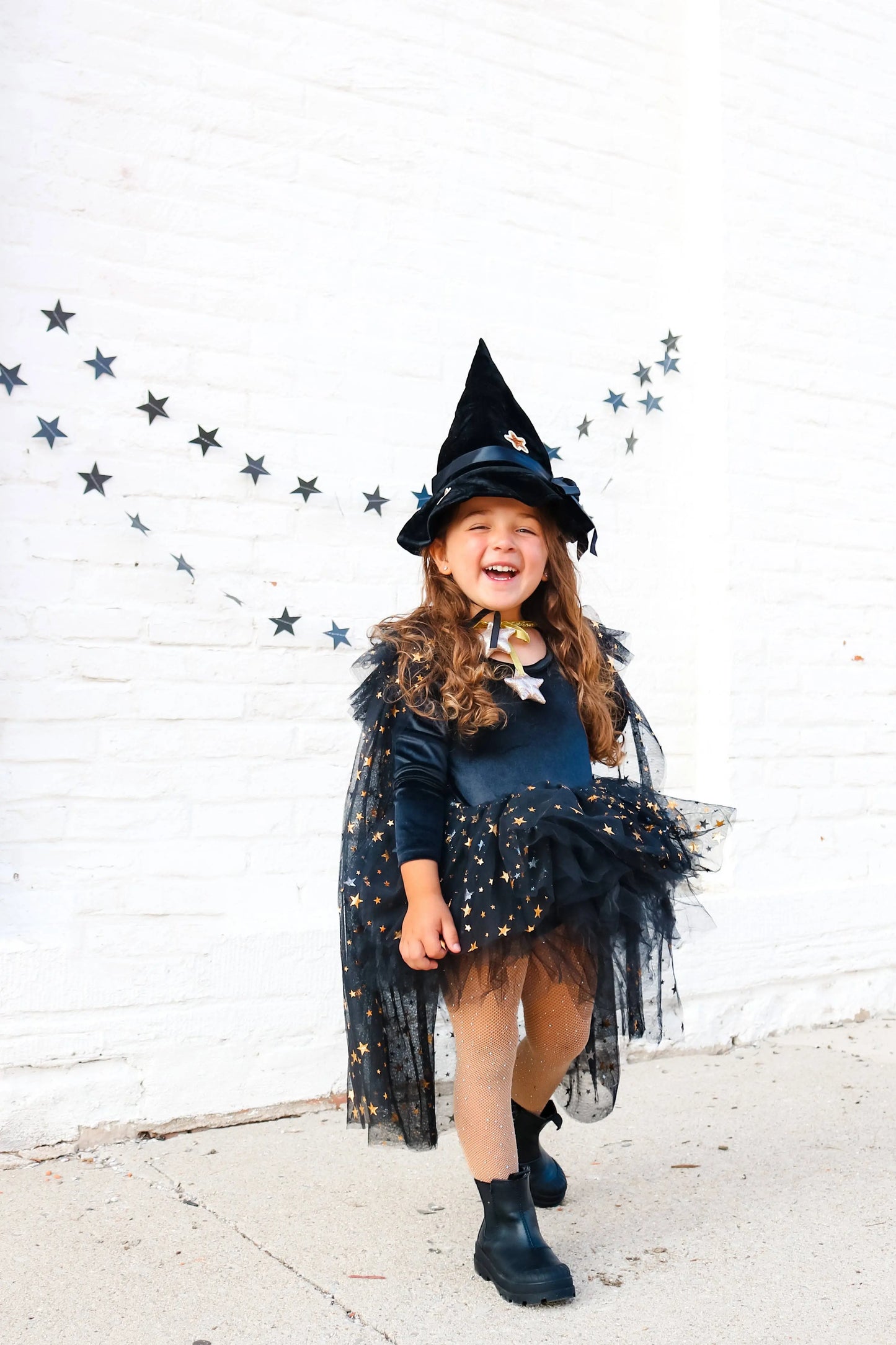 Fancy Shmancy Baby - Black whimsical witch: 8 years (ships week 1 of August) Fancy Shmancy Baby