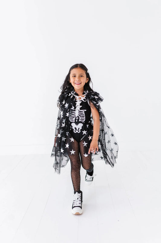Fancy Shmancy Baby - Fancy Black skeleton costume: 6 years Fancy Shmancy Baby