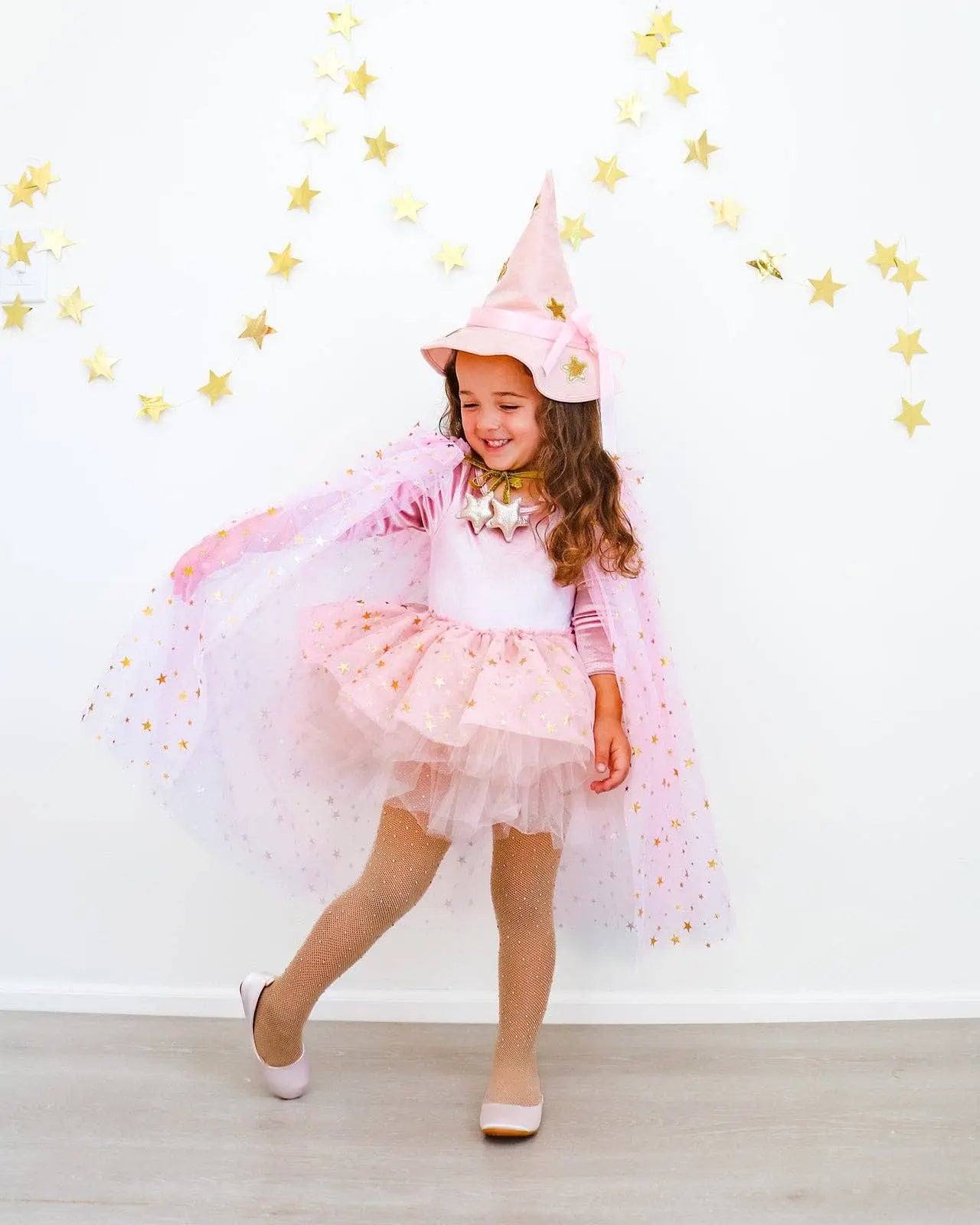Fancy Shmancy Baby - Pink whimsical witch: 6 years (ships week 1 of August) Fancy Shmancy Baby