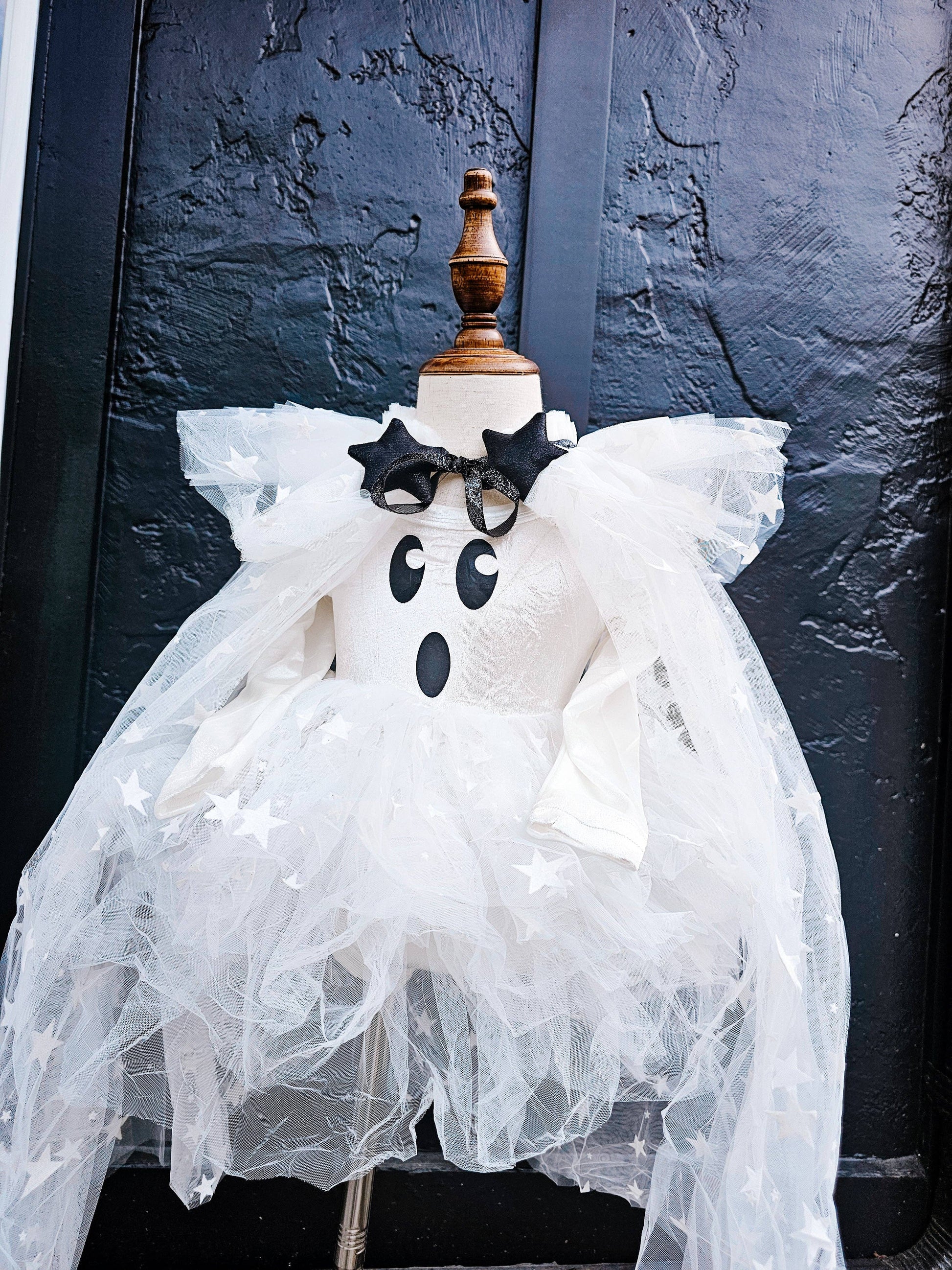 Fancy Shmancy Baby - Whimsical Ghost Costume: 8 years (ships week 1 of August) Fancy Shmancy Baby