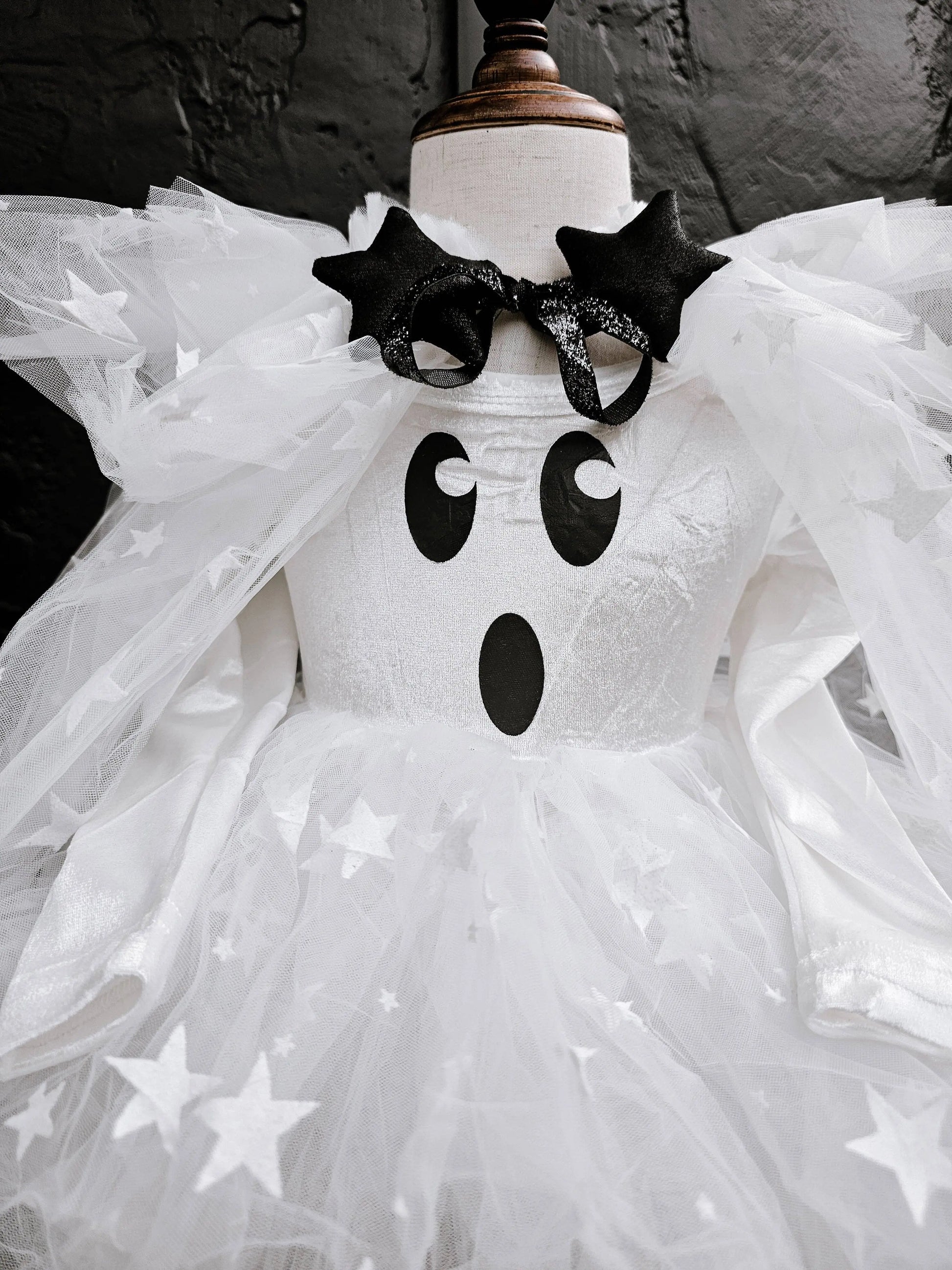 Fancy Shmancy Baby - Whimsical Ghost Costume: 8 years (ships week 1 of August) Fancy Shmancy Baby