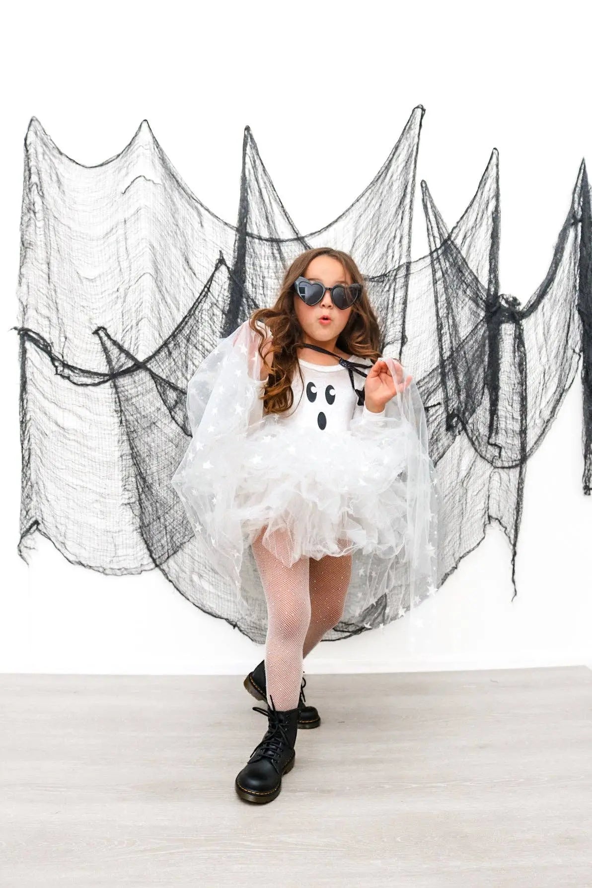 Fancy Shmancy Baby - Whimsical Ghost Costume: 8 years (ships week 1 of August) Fancy Shmancy Baby