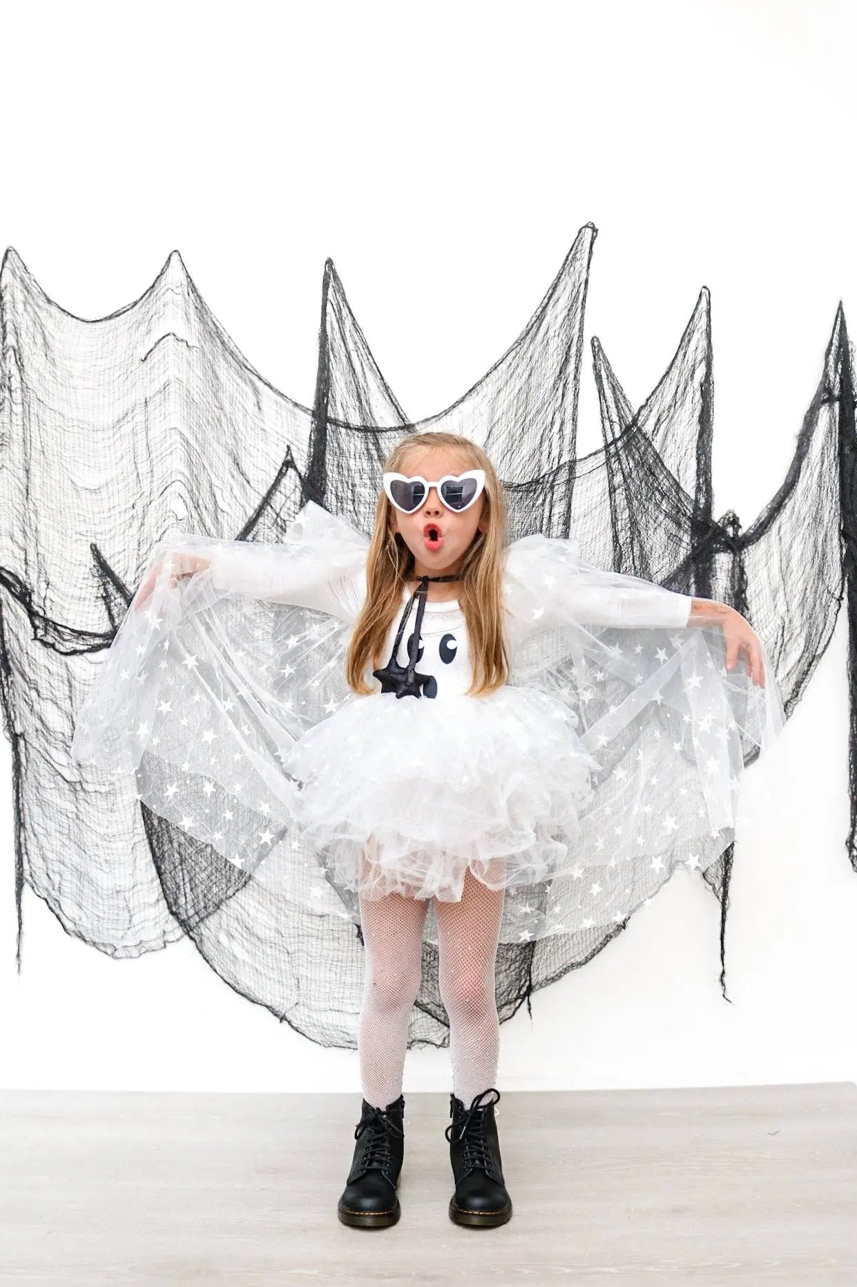 Fancy Shmancy Baby - Whimsical Ghost Costume: 8 years (ships week 1 of August) Fancy Shmancy Baby