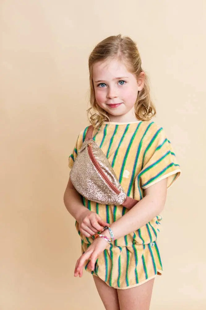 Fanny pack - glitter gold Luciole et Petit Pois