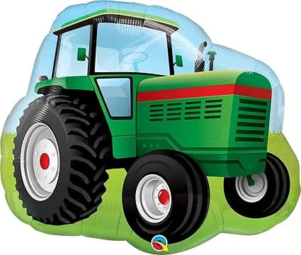 Farm Tractor Foil Balloon Qualatex