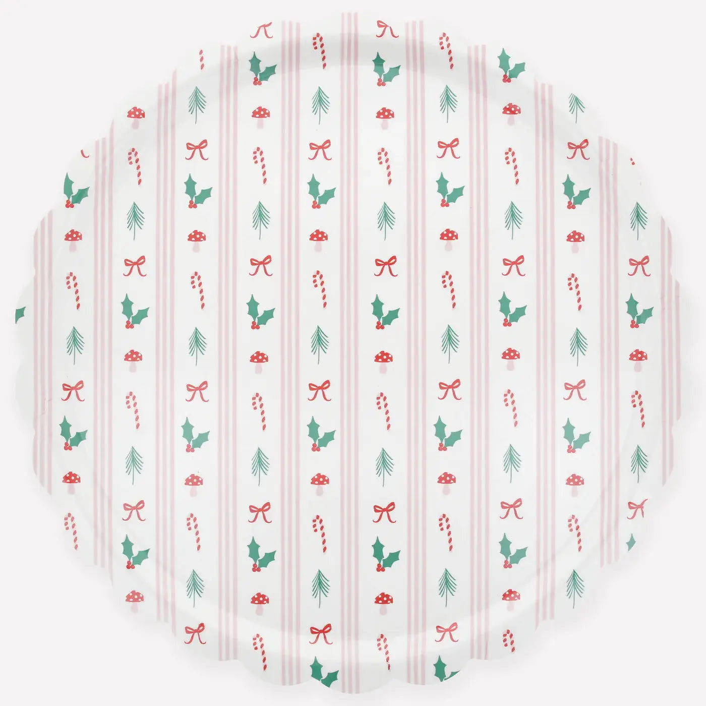 Festive Icon Stripes Large Tray Meri Meri