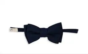 Festive bow tie - navy velvet Konges Slojd
