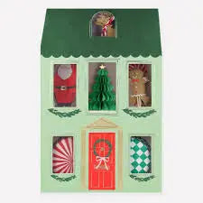 Festive house cupcake set - Christmas thepartyville