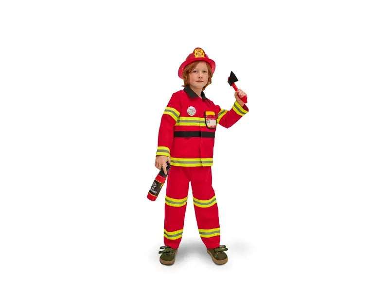 Fireman costume Partydeco