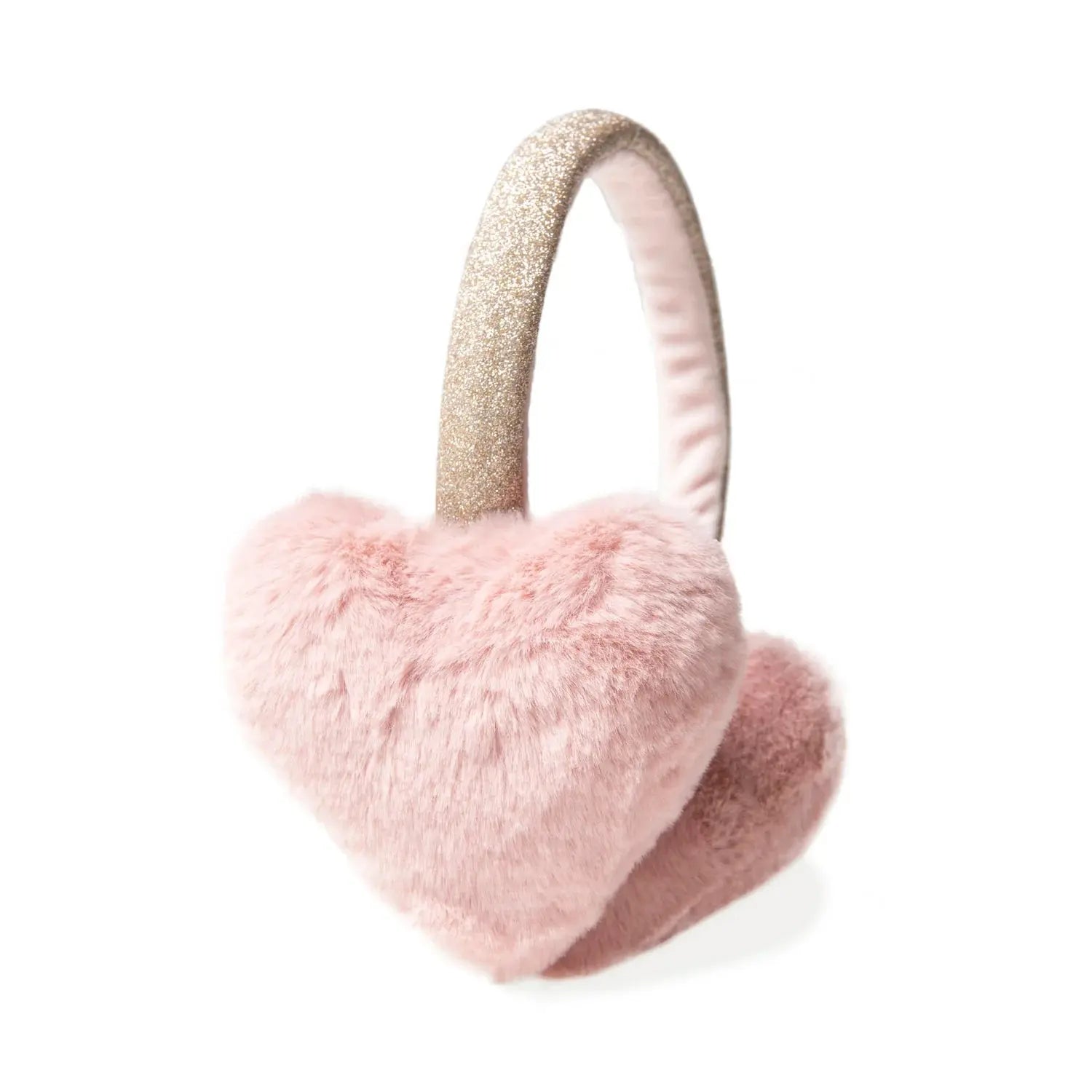Fluffy Love Heart Earmuffs Rockahula