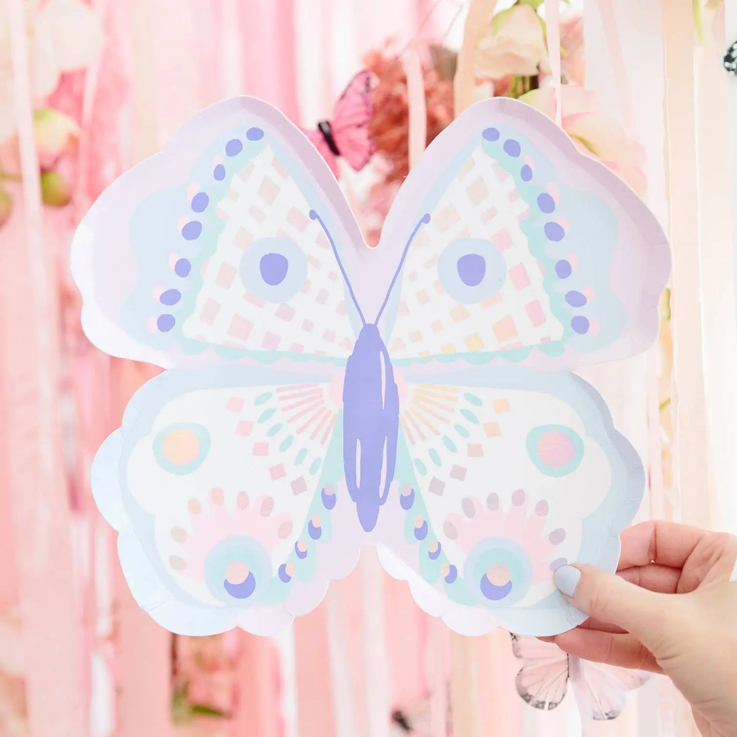 Flutter Large Plates - 8 Pk. Jollity & Co. + Daydream Society