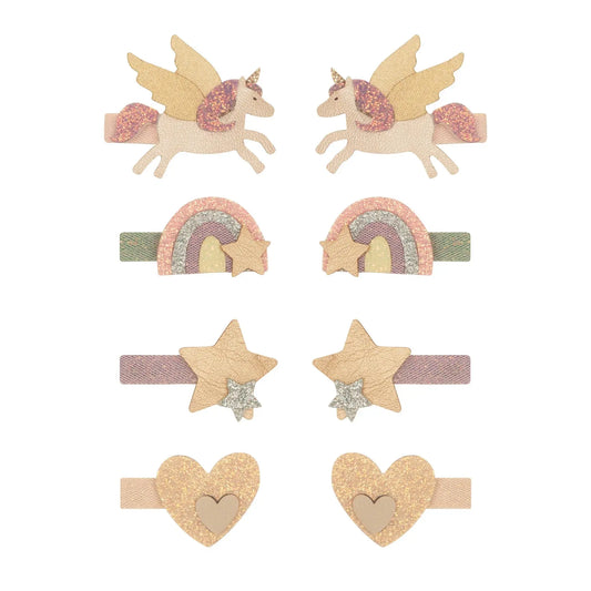 Flying unicorn mini clips Mimi & Lula