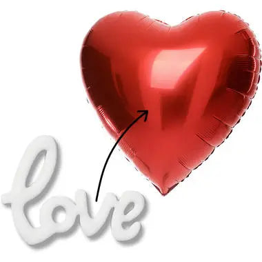 Foil Balloon 3D Love - 56 cm Folat