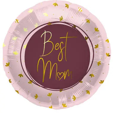 Foil Balloon Best Mum Pink - 45 cm Folat