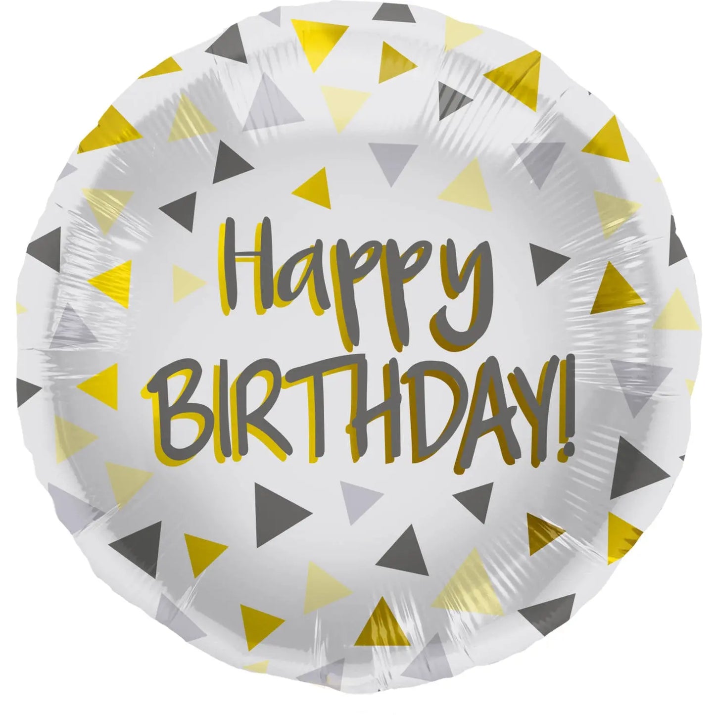 Foil Balloon Birthday Triangles - 45 cm Folat