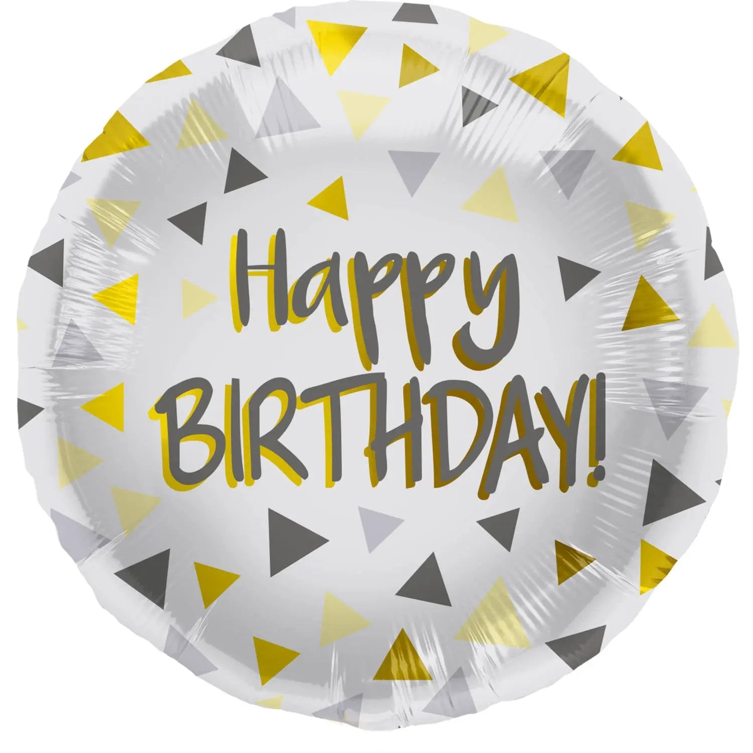 Foil Balloon Birthday Triangles - 45 cm Folat