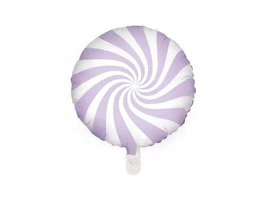 Foil Balloon Candy, 35cm, light lilac Partydeco