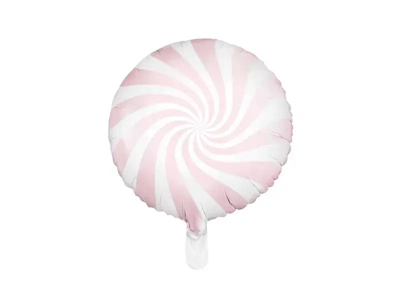 Foil Balloon Candy, 35cm, light pink Partydeco
