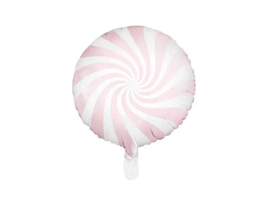 Foil Balloon Candy, 35cm, light pink Partydeco