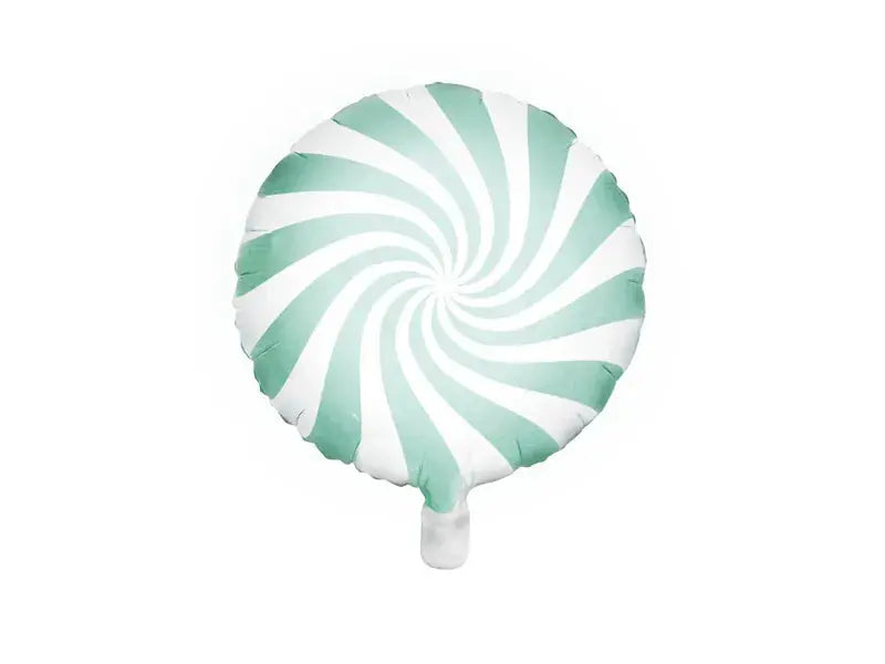 Foil Balloon Candy, 35cm, mint Partydeco