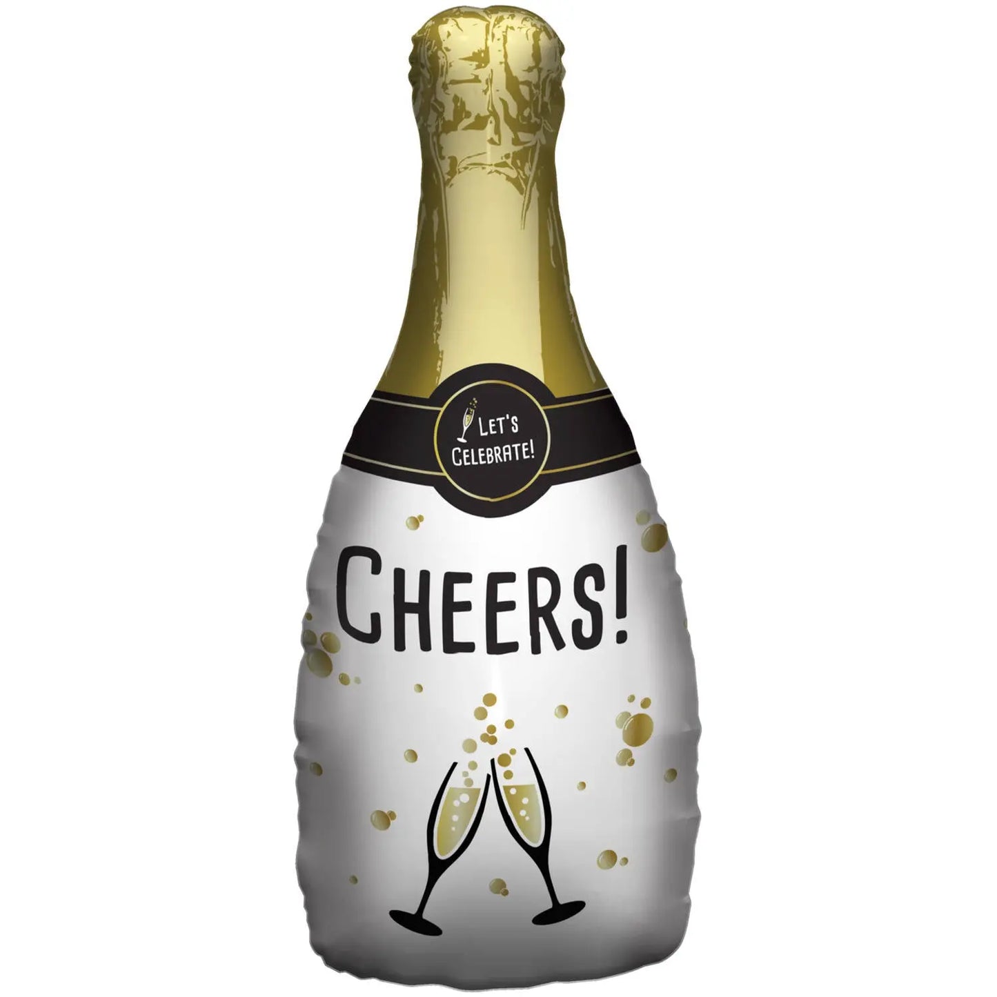 Foil Balloon - Champagne Bottle Folat