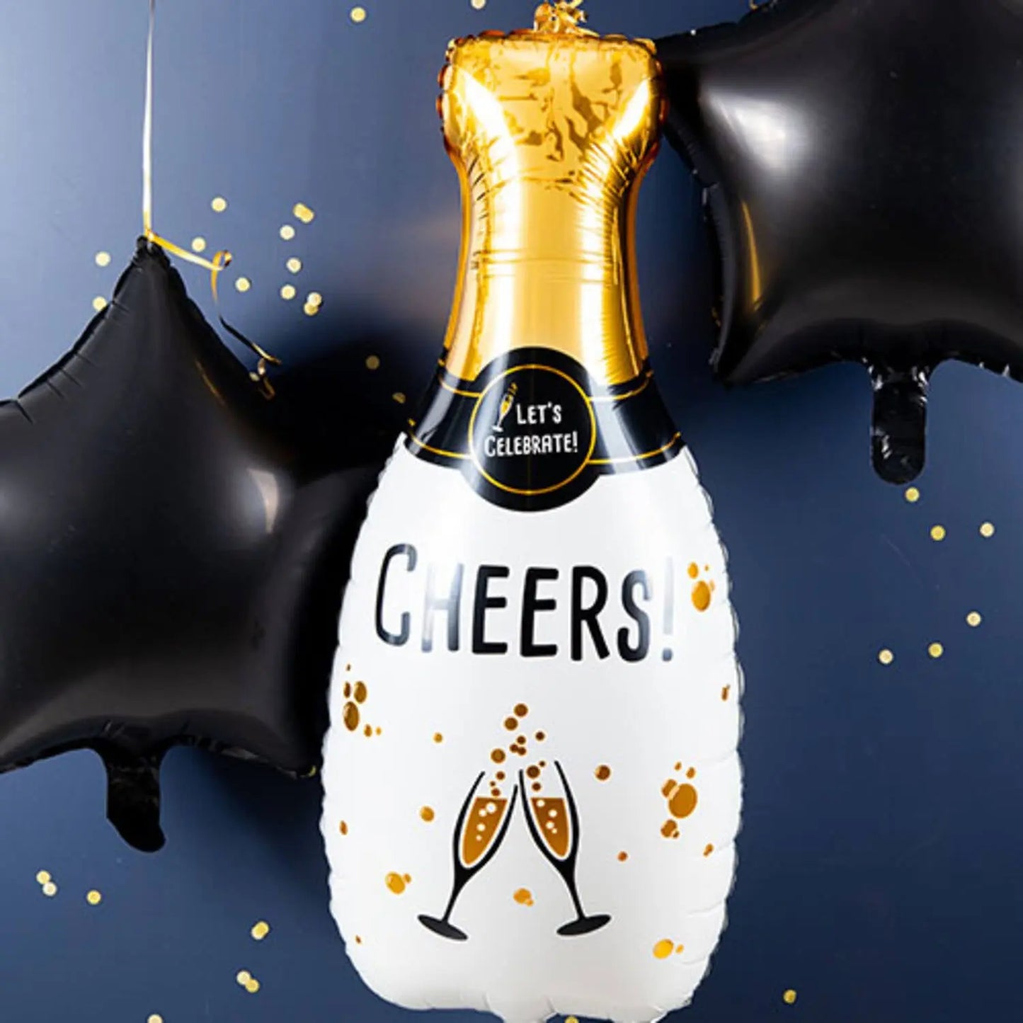 Foil Balloon - Champagne Bottle Folat